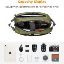 K&F Concept Kamera-Rucksack Schultertasche Fotografen Canon