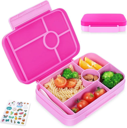 Brotdose Kinder mit Fächern Auslaufsicher Bento-Box 1050ml