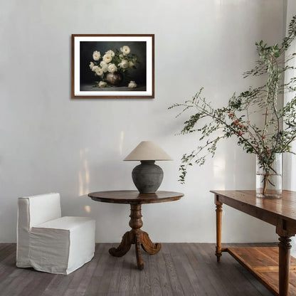 Wandbilder Vintage Blume Bauernhaus Ölgemälde Boho Rustikale 30x40 cm