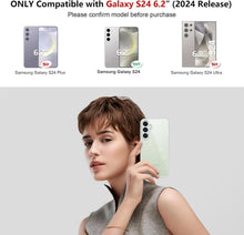 Glitzer Handyhülle Samsung Galaxy S24 5G Transparent TPU