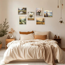 Vintage Rustikale Botanische Wandbilder 20x25 cm 6er Set