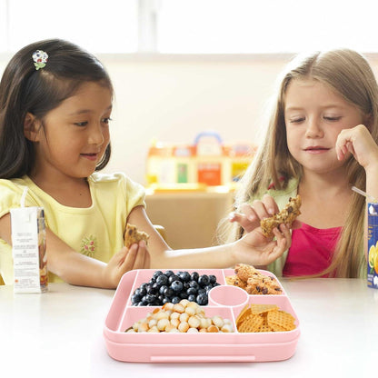 Bento Box Kinder Brotdose mit Fächern Auslaufsicher Lunchbox für