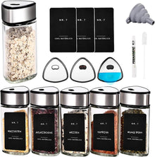 Gewürzdosen Set 6-teilig Luftdicht 100ml mit Verschluss