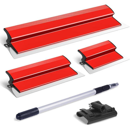 Flächenspachtel Set Edelstahl – 10", 16" & 24" Skimming Blades