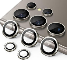 Kameraschutz Samsung Galaxy S24 Ultra 9H Glas Metallring HD Klar