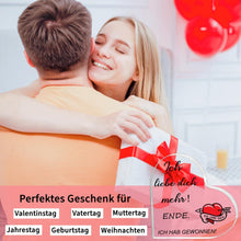 Liebes Plakette Herzform Acryl Block Gravur Geschenk für Paare