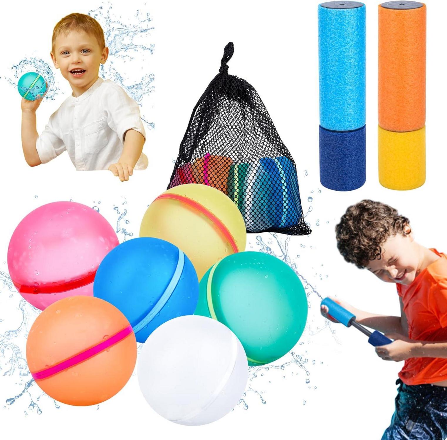 Wasserbomben und Wasserpistole Set für