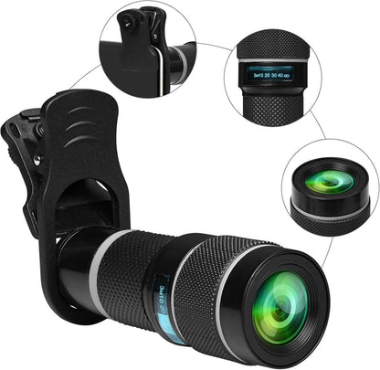 20X Telezoom Objektiv für iOS iPhone Android Smartphone