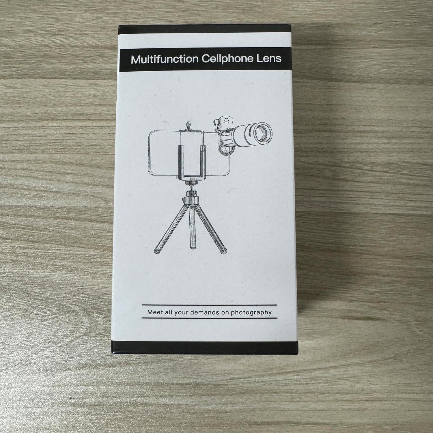 20X Telezoom Objektiv Kamera Handyobjektiv Clip Kit