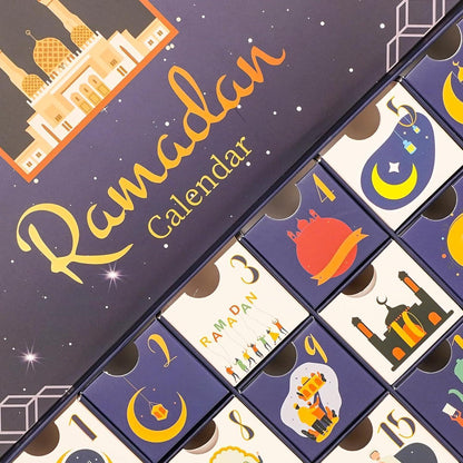 Ramadan Kalender zum Befüllen XXL 30 Schubladen Boxen