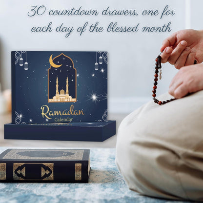 Ramadan Kalender zum Befüllen XXL 30 Schubladen Boxen
