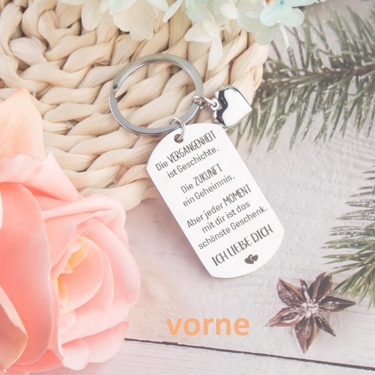 Liebes Schlüsselanhänger Valentinstag Jahrestag Geschenk