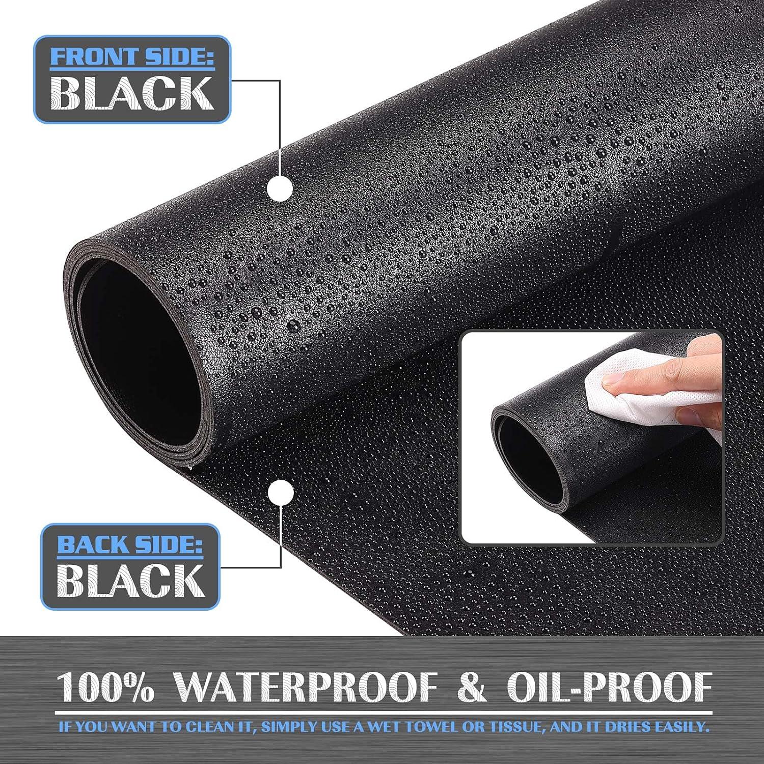 Knodel Schreibunterlage Schwarz 120cm x 43cm