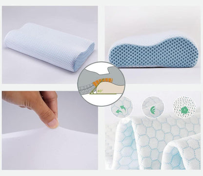 Orthopädisches Memory Foam Nackenstützkissen ergonomisch für