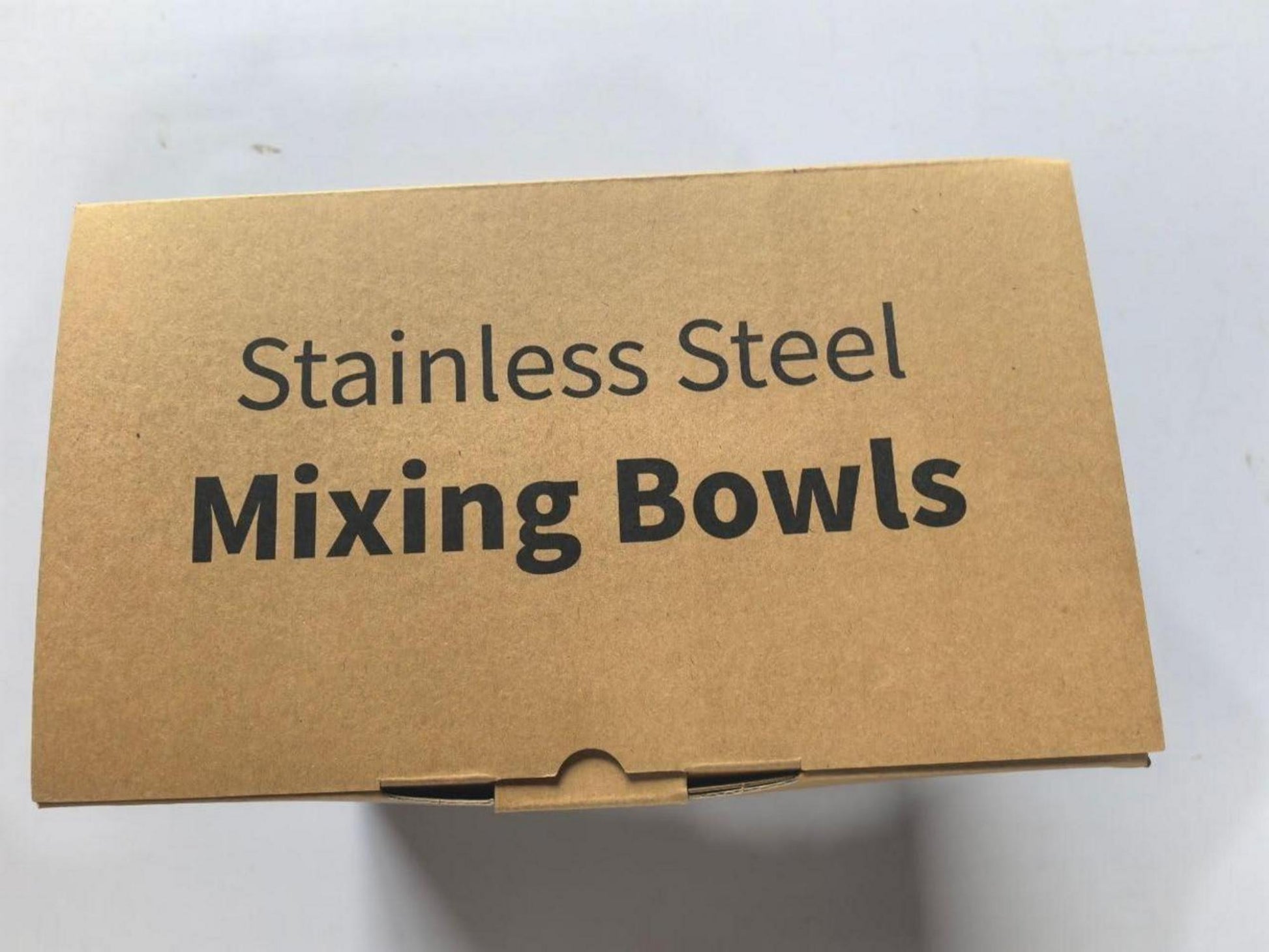 WhiteRhino Edelstahl Schüssel 6er Set mit Silikonboden