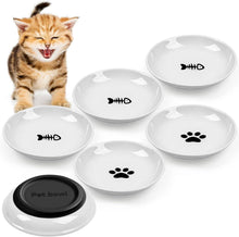 Keramik Futternapf Katze Silikon Rutschfest Set 6 Stück