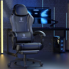 Dowinx Gaming Stuhl mit Massage Lendenwirbelstütze und