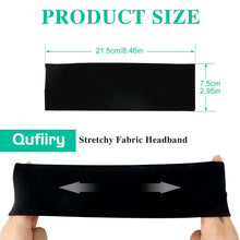 3er Pack Yoga Headbands rutschfest Haarband Damen Sport