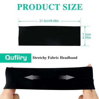 3er Pack Yoga Headbands rutschfest Haarband Damen Sport