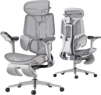 Ergonomischer Bürostuhl mit dynamischer Lendenwirbelstütze