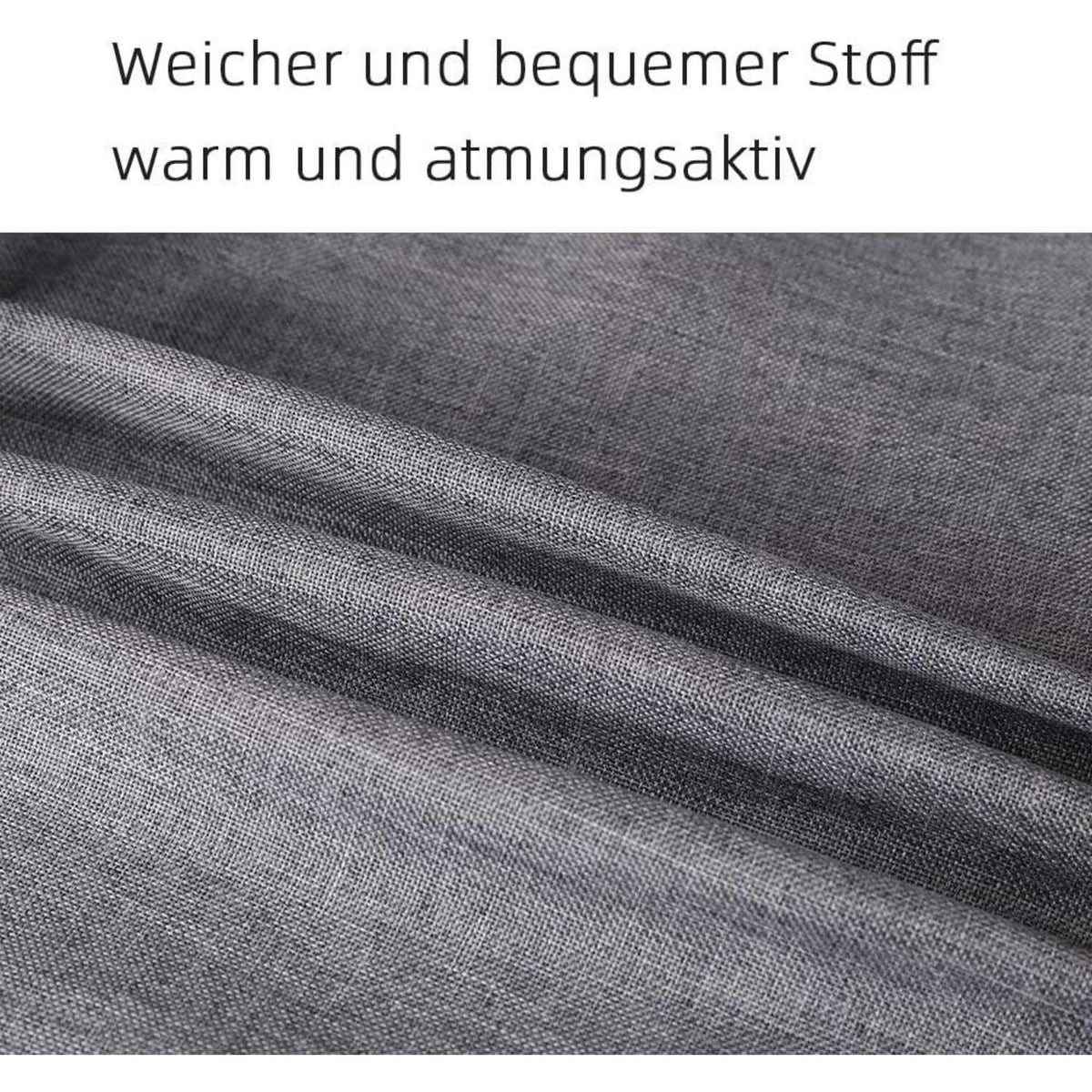 Mingone Ohrensessel Leinen – Bequemer Loungesessel für Wohnzimmer