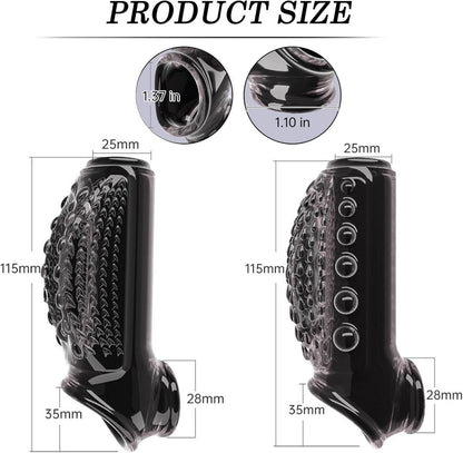 Penis Sleeve Penishülle 2 IN 1 Set für Penisvergrößerung
