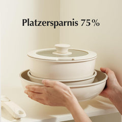 Keramik Pfannen- und Topfset für