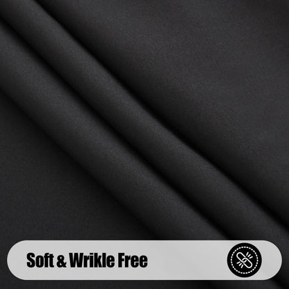 Abwaschbare Tischdecke Rechteckig 130x160 cm – Schwarz