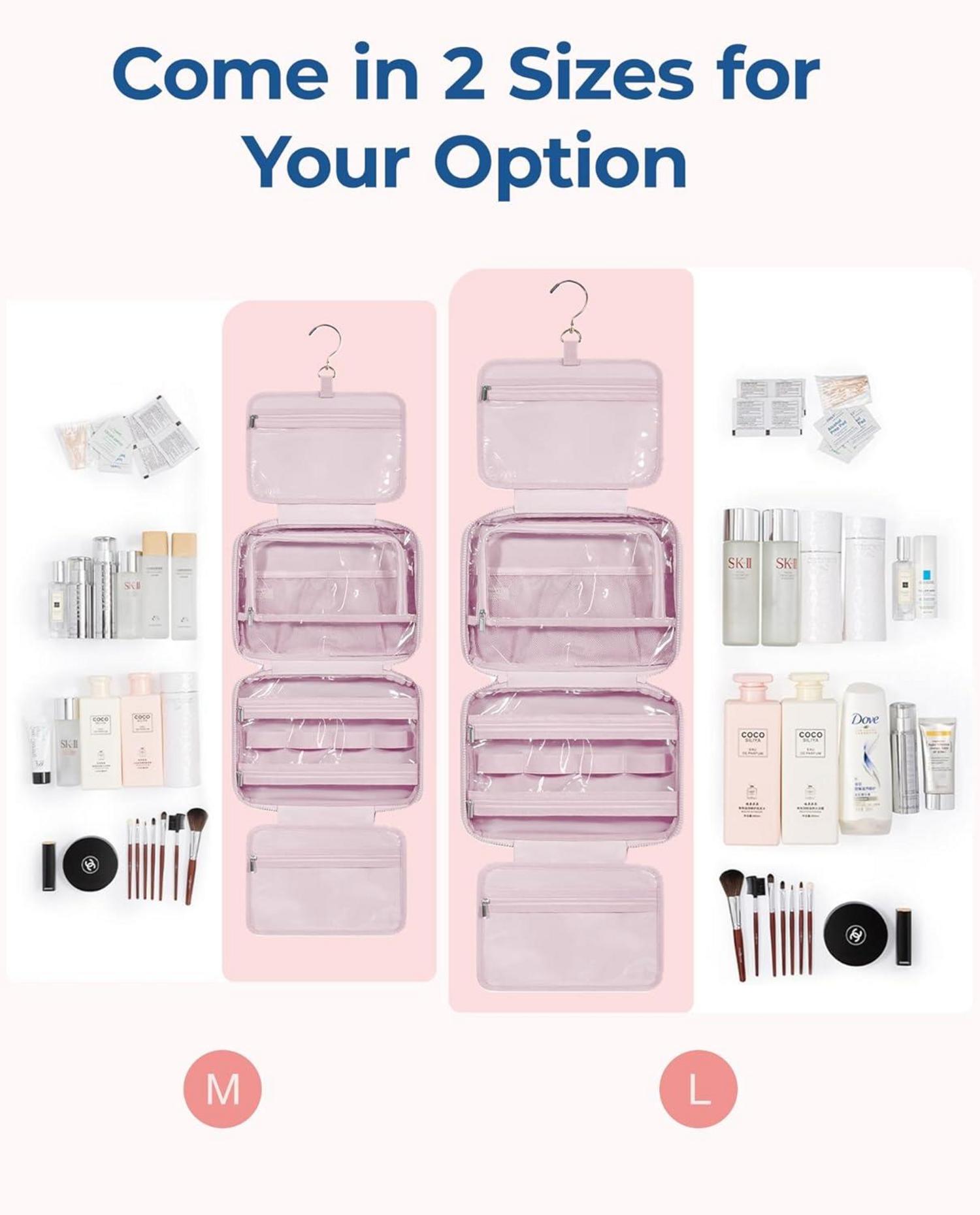 Kulturbeutel zum Aufhängen Damen Kosmetiktasche Rose Organizer