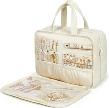 BAGSMART Kulturbeutel zum Aufhängen, Groß, Beige