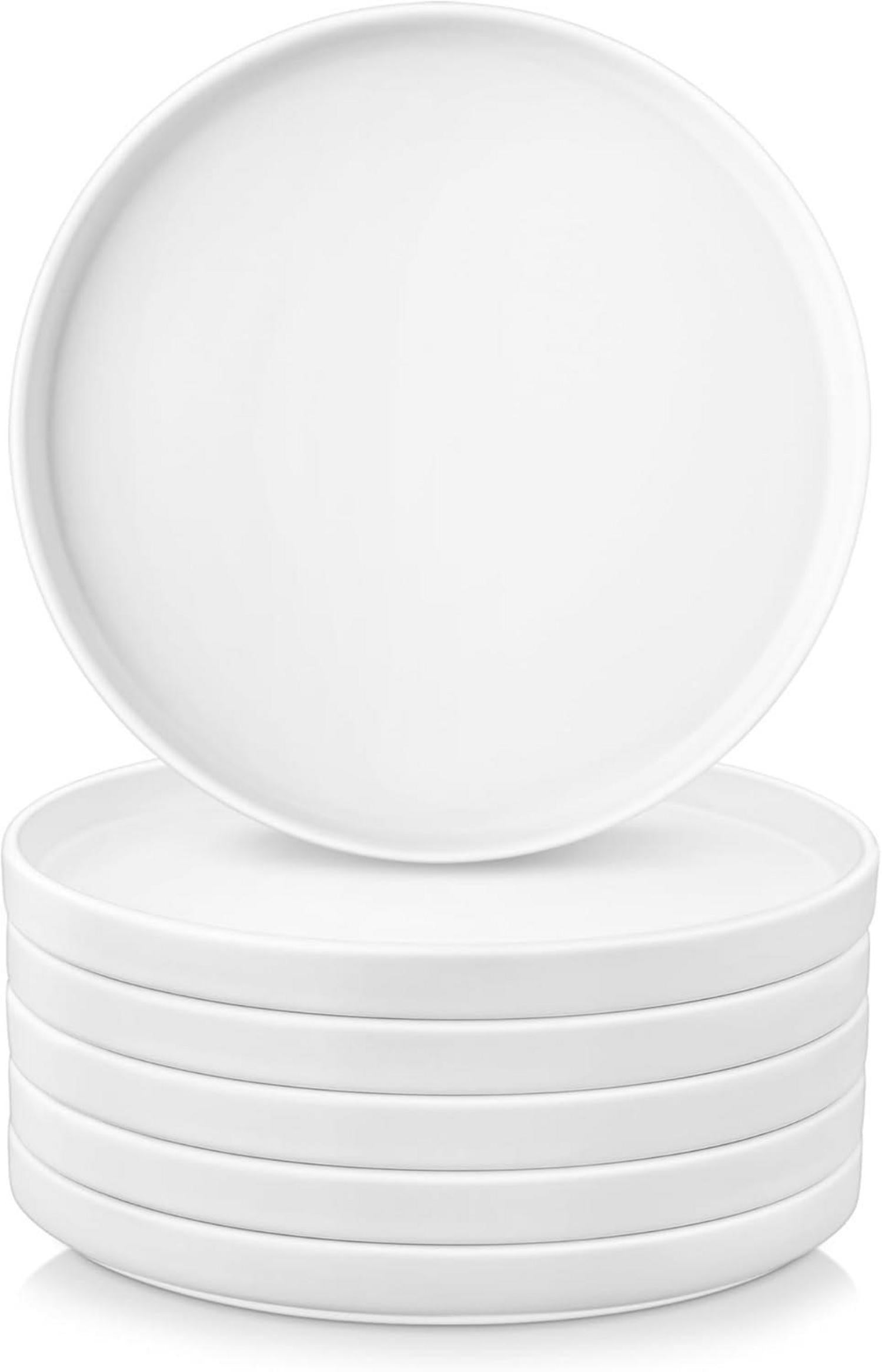 VANCASSO VENUS Steingut Essteller Set 6 Personen Ø 8 inch