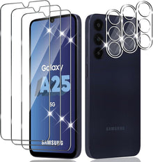 Schutzfolie Panzerglas Samsung Galaxy A25 5G Kamera Anti-Kratzen 9H HD