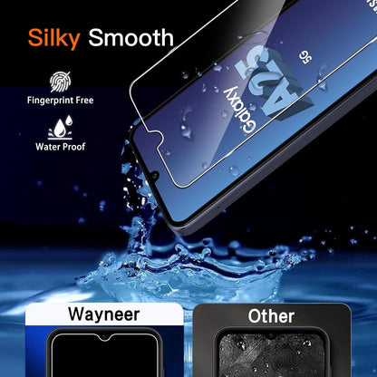 Schutzfolie Samsung Galaxy A25 5G Panzerglas 3 Stück Anti-Kratzen Glasfolie 9H HD Displayfolie