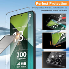 Wayneer Xiaomi Redmi Note 13 Pro 5G Schutzfolie Panzerglas 6