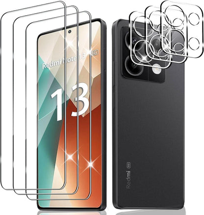 Schutzfolie für Xiaomi Redmi Note 13 5G: Panzerglas Set