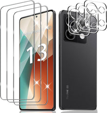 Schutzfolie für Xiaomi Redmi Note 13 5G: Panzerglas Set