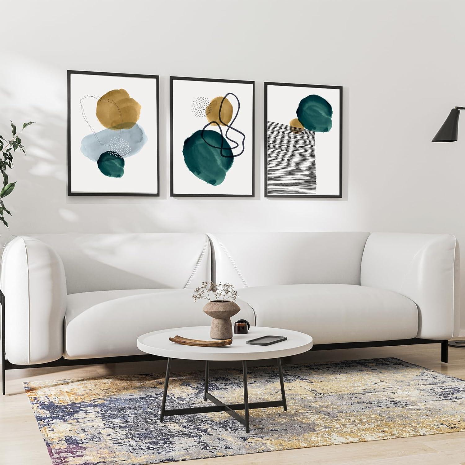 Moderne Abstrakte Leinwand Bilder Set für