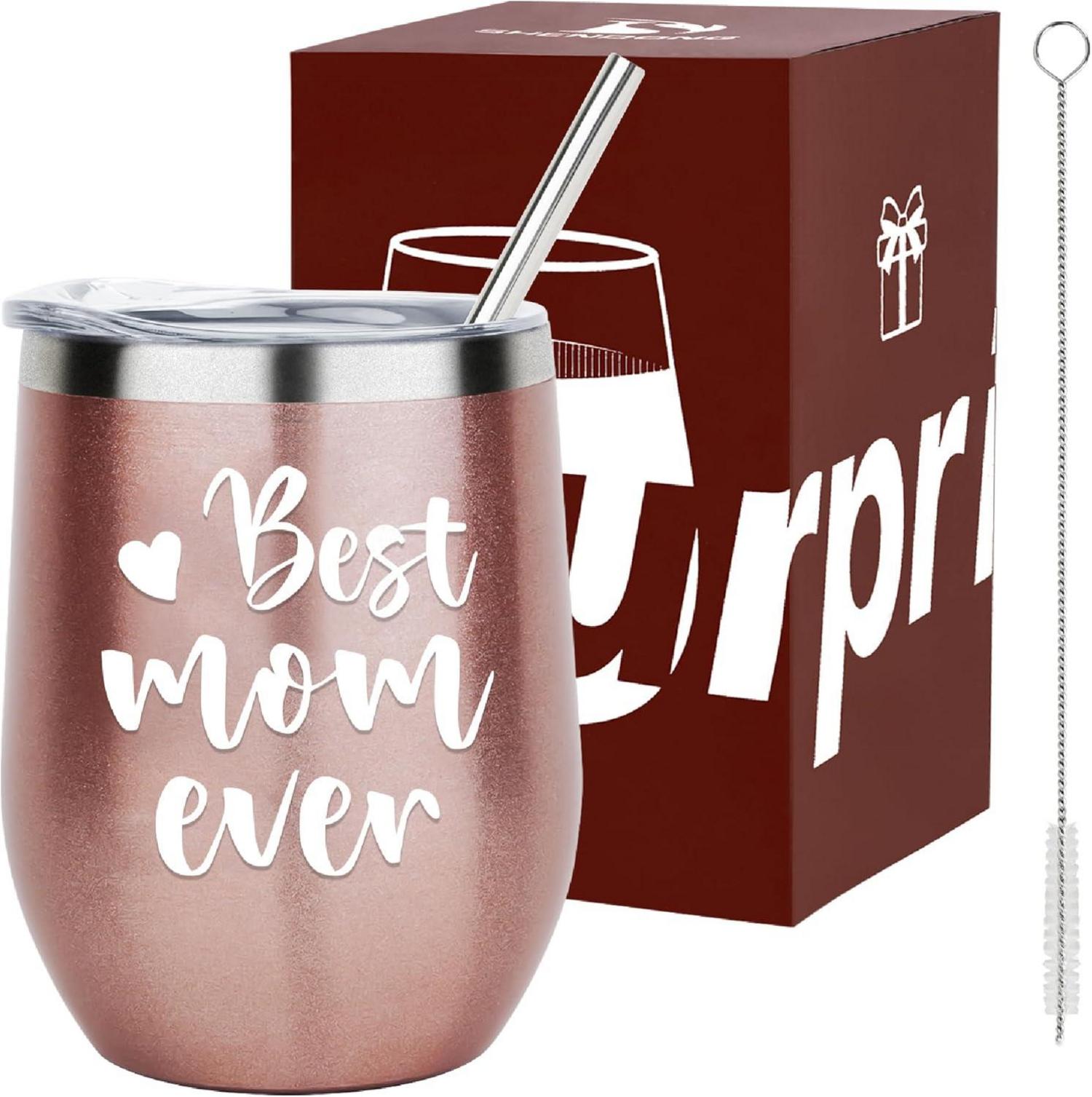 Beste Mutter aller Zeiten Edelstahl Trinkbecher 350ml