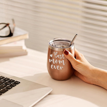 Herz-Tassen Set 2 Stück Keramik Geschenk für Mama 350ml