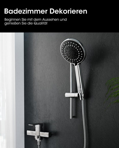 Duschkopf 5 Strahlarten 9.5L/min Wasserersparnis 49% Hochdruck
