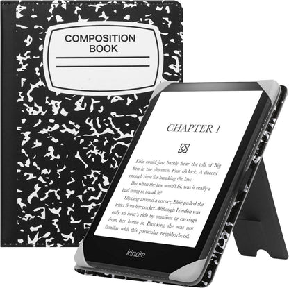 Universal Ständer Hülle für 6-6.8 Zoll eReader PU Leder Folio Stand