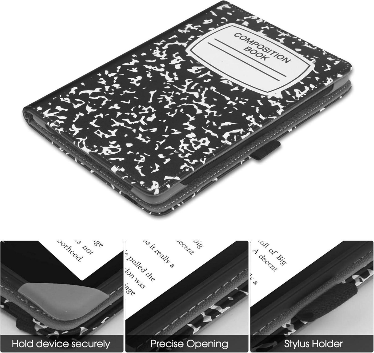 Universal Ständer Hülle für 6-6.8 Zoll eReader PU Leder Folio Stand