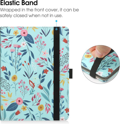 Universal Ständerhülle für 6-6.8 Zoll eReader PU Leder Handschlaufe Cover