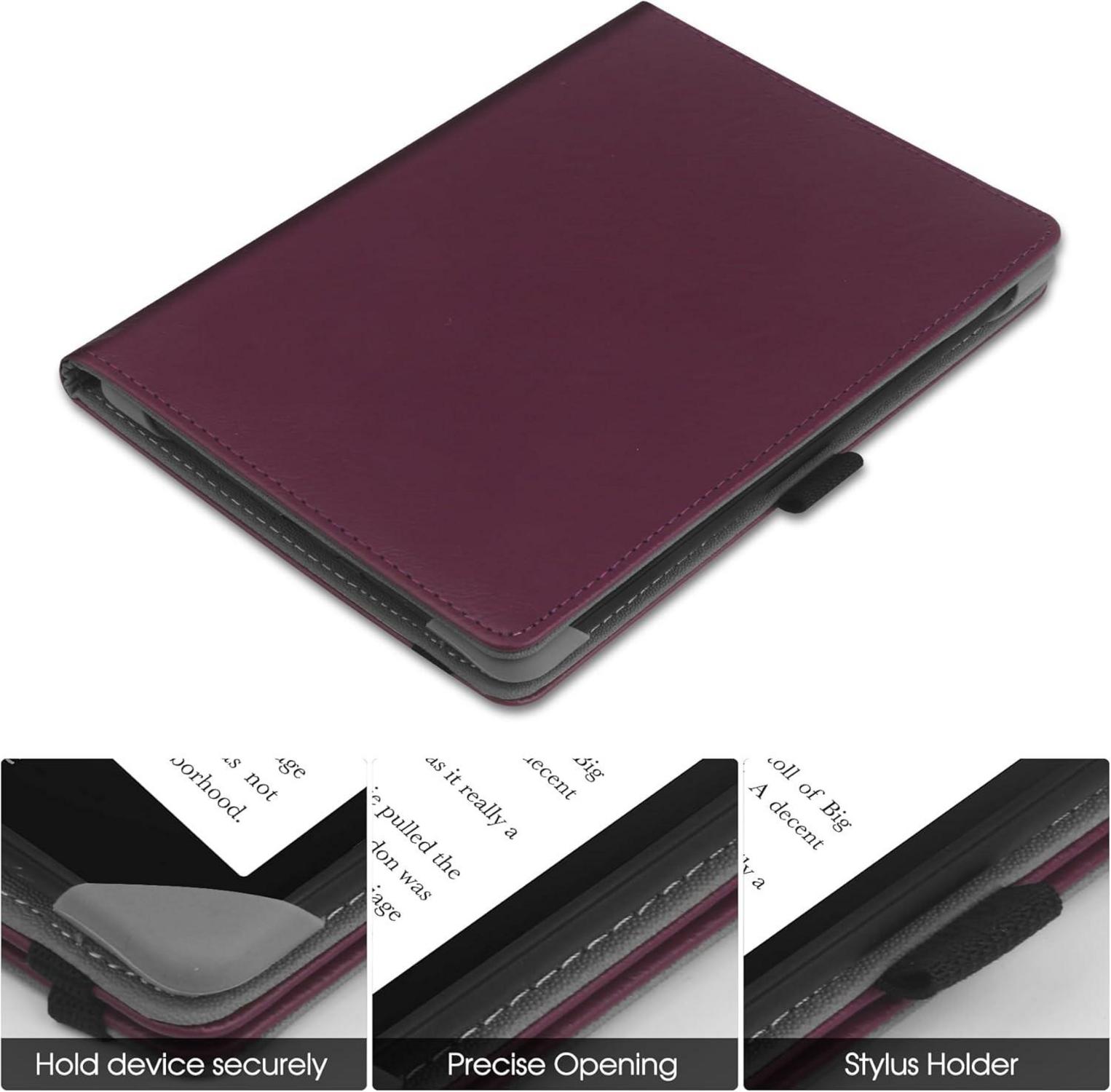 Universal Ständer Hülle für 6-6.8 Zoll eReader PU Leder Handschlaufe