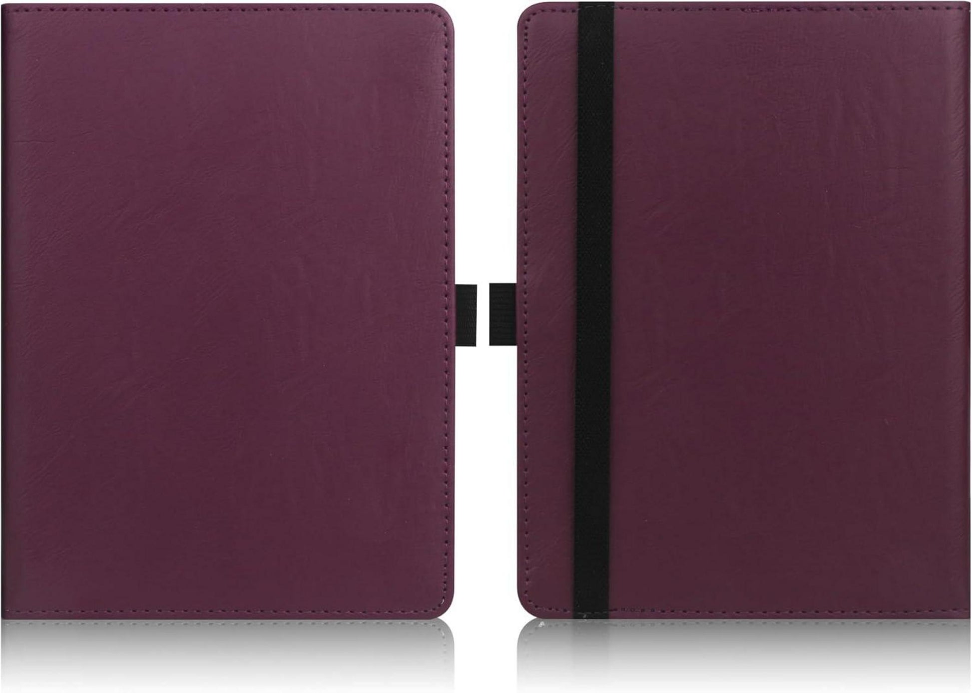 HGWALP Universal Ständer Hülle 6-6.8 Zoll eReader PU Leder Handschlaufe Cover