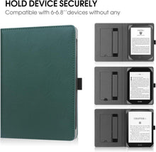 Universal eReader Hülle 6-6.8 Zoll PU Leder Ständer Cover