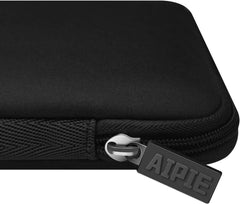 Laptophülle Neopren 17 17,3 Zoll Schwarz Glatter Reißverschluss