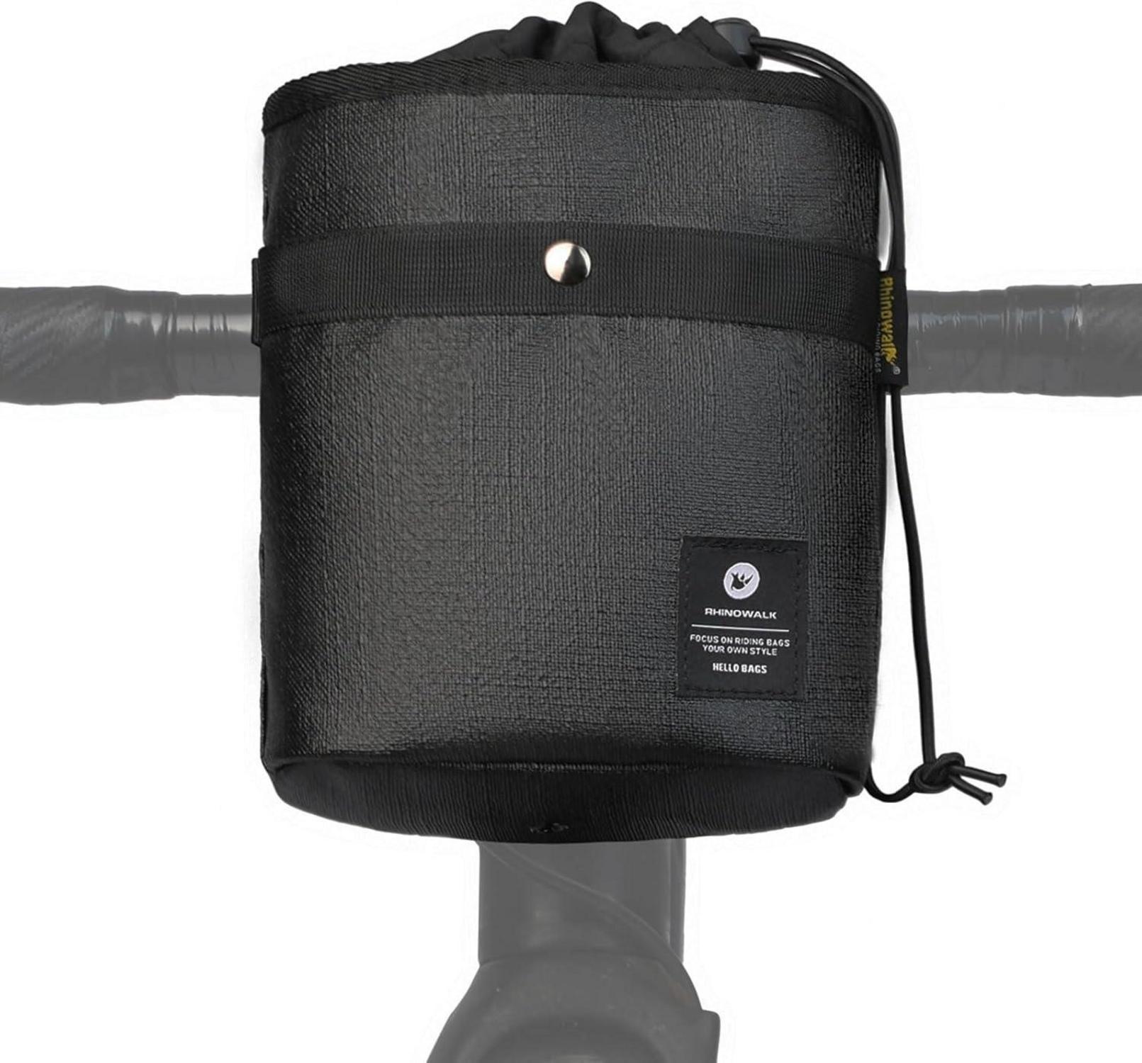 Multifunktionale Lenkertasche für Fahrrad 3.5L Schwarz
