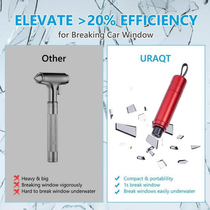 Notfallhammer Auto mit Gurtschneider für Sicherheit und