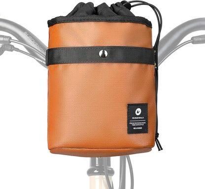 Multifunktionale Lenkertasche für Fahrrad 3.5L Braun